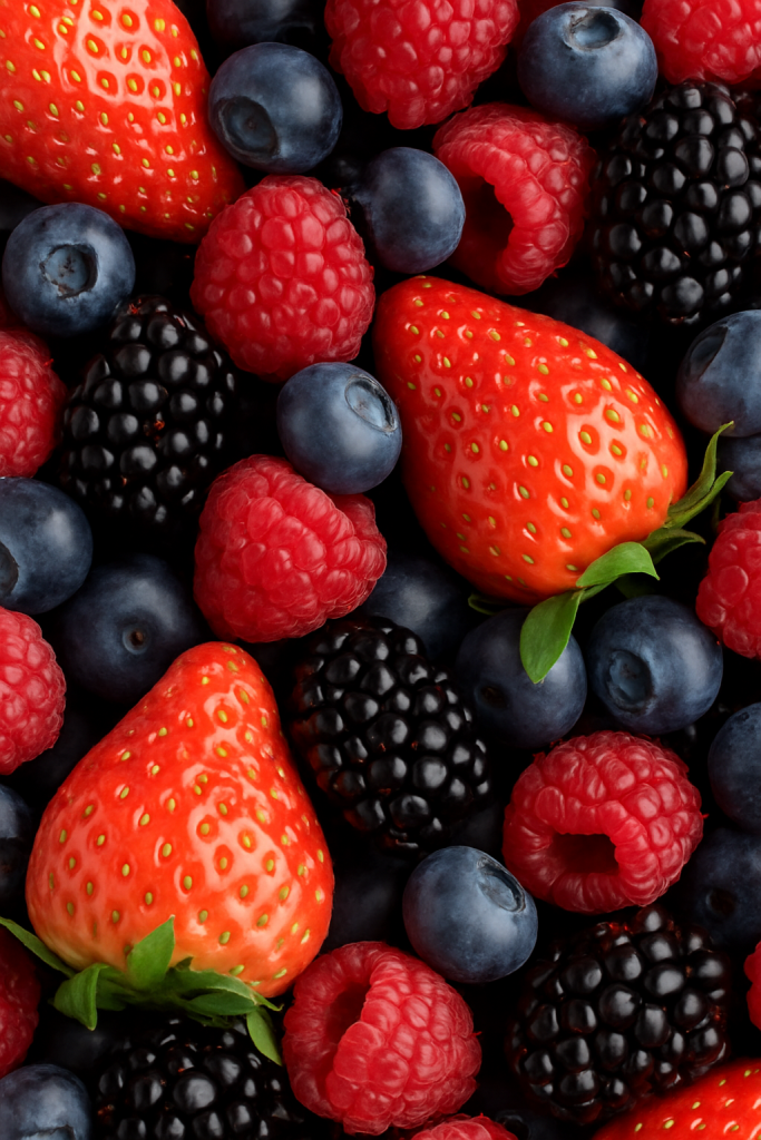 colorful berries