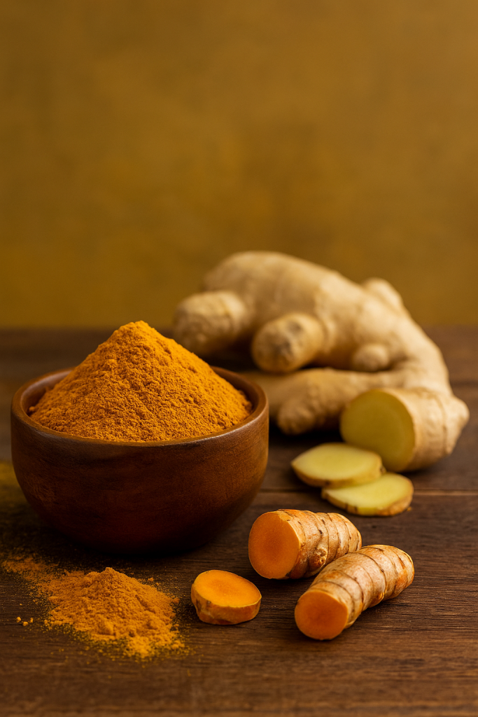 tumeric and ginger