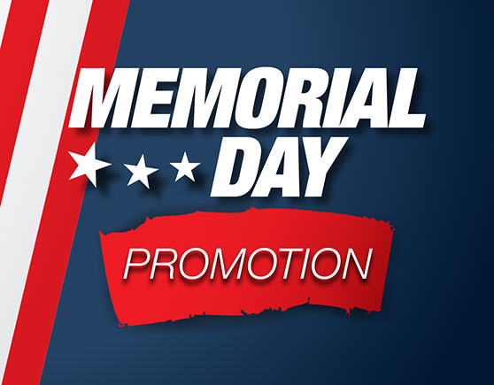 Memorial Day Promotion